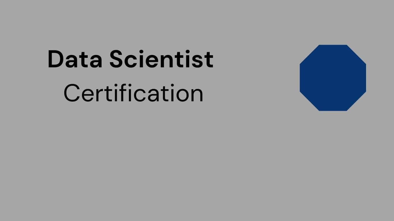 microsoft data scientist certification